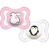 MAM Schnuller Supreme Silikon 0-6 Hase/ Pinguin 2 MAM Schnuller Supreme Silikon 0-6 Hase/ Pinguin -Nip-Family shop mam schnuller supreme silikon 0 6 hase pinguin a300601