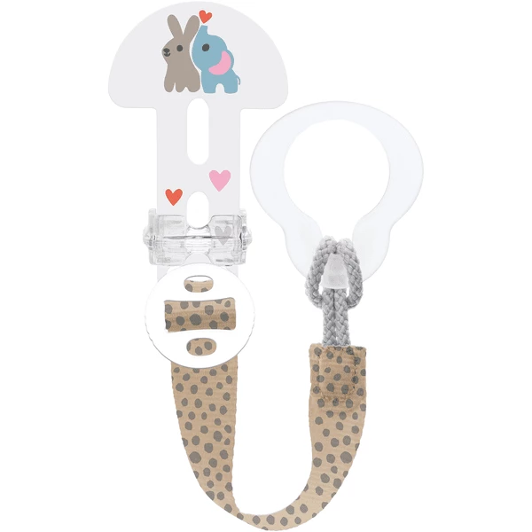 MAM Schnullerband Clip It! 0+ Monate, 1 Stk, Elefant 3 MAM Schnullerband Clip It! 0+ Monate, 1 Stk, Elefant