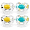 Medela Baby Schnuller Original Ab Dem 18. Monat DUO Signature 4 Stück In Gelb Und Türkis