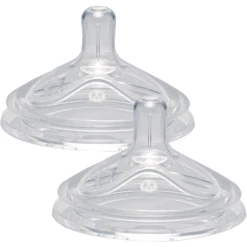 Nip® First Moments Weithalstrinksauger, Saugloch M (mittlerer Trinkfluss) 2 Stück