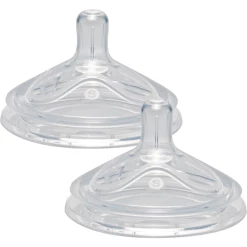 Nip® First Moments Weithalstrinksauger, Saugloch S (langsamer Trinkfluss) 2 Stück