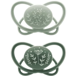 Nip® Schnuller First Moments "My Butterfly" - Grün, Aus Silikon, Größe 1 (0-6 Monate)