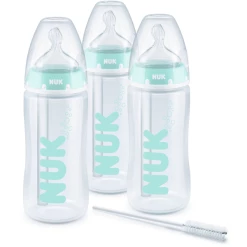 NUK Babyflasche First Choice⁺ Anti-Colic 3er-Flaschenset, 300 Ml