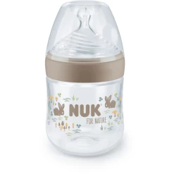 NUK Babyflasche NUK For Nature 150ml, Braun