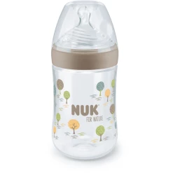 NUK Babyflasche NUK For Nature 260 Ml, Braun
