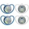 NUK Nachtschnuller Space Gr. 2, 6 - 18 Monate Silikon Fuchs/ Glühwürmchen, 4 Stück 2 NUK Nachtschnuller Space Gr. 2, 6 - 18 Monate Silikon Fuchs/ Glühwürmchen, 4 Stück -Nip-Family shop nuk nachtschnuller space gr 2 6 18 monate silikon fuchs gluehwuermchen 4 stueck a305700
