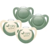 NUK Schnuller For Nature Silikon 0 Bis 6 Monate, Grün Im Viererpack -Nip-Family shop nuk schnuller for nature silikon 0 bis 6 monate gruen im viererpack a374881