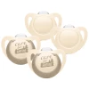 NUK Schnuller For Nature Silikon 18-36 Monate, Beige Im 4er-Set