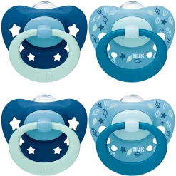 NUK Schnuller Signature, Boy Gr.3, 4 Stück