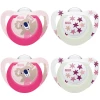 NUK Schnuller Star Day & Night , Gr. 2 In Pink/rosa -Nip-Family shop nuk schnuller star day night gr 2 in pink rosa a349876