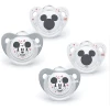 NUK Schnuller Trendline Disney "Mickey" 0-6 Monate, 4 Stück -Nip-Family shop nuk schnuller trendline disney mickey 0 6 monate 4 stueck a331153