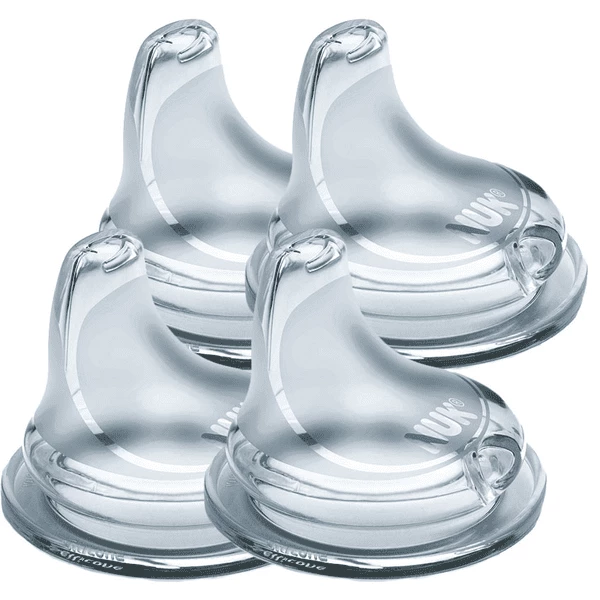 NUK Soft-Trinktülle Aus Silikon 6 - 18 Monate 4er Packung 3 NUK Soft-Trinktülle Aus Silikon 6 - 18 Monate 4er Packung
