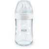 NUK Trinkflasche Nature Sense Aus Glas, 240ml In Weiß