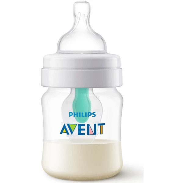 Philips Avent Anti-Kolik Flasche SCF810/14 Inkl. AirFree Ventil, 125ml, 1 Stück, Transparent 3 Philips Avent Anti-Kolik Flasche SCF810/14 Inkl. AirFree Ventil, 125ml, 1 Stück, Transparent