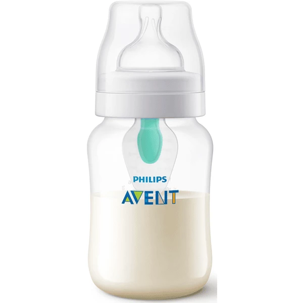 Philips Avent Flasche Anti-Kolik SCF813/14 Inkl. AirFree Ventil, 260ml, 1 Stück, Transparent 3 Philips Avent Flasche Anti-Kolik SCF813/14 Inkl. AirFree Ventil, 260ml, 1 Stück, Transparent