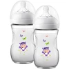 Philips Avent Natural Flasche SCF070/22, 260ml, 2 Stück, Hippo