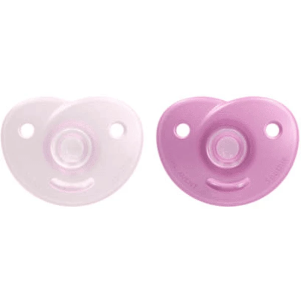 Philips Avent Schnuller Soothie SCF099/22 0-6m In Rosa Inklusive Stericase, 2 Stück 3 Philips Avent Schnuller Soothie SCF099/22 0-6m In Rosa Inklusive Stericase, 2 Stück