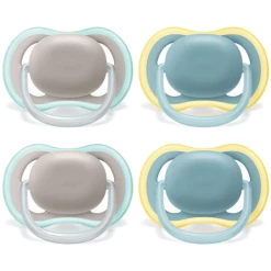 Philips Avent Schnuller Ultra Air SCF349/01, 18m+ Neutral, 4 Stück
