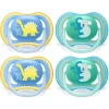 Philips Avent Schnuller Ultra Air SCF349/11 18m+ 4 Stück Dino/Koala -Nip-Family shop philips avent schnuller ultra air scf349 11 18m 4 stueck dino koala a283991