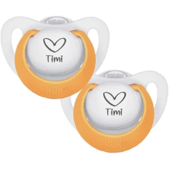 Schnullireich Schnuller Mit Namen / Namensschnuller NUK Genius Herz – 2er Set (Junge) Weiß -Nip-Family shop schnullireich schnuller mit namen namensschnuller nuk genius herz 2er set junge weiss a405638 3