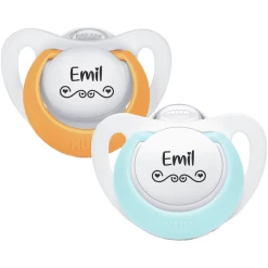 Schnullireich Schnuller Mit Namen / Namensschnuller NUK Genius Love – 2er Set (Junge) Weiß 8 Schnullireich Schnuller Mit Namen / Namensschnuller NUK Genius Love – 2er Set (Junge) Weiß -Nip-Family shop schnullireich schnuller mit namen namensschnuller nuk genius love 2er set junge weiss a405639 2