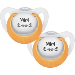 Schnullireich Schnuller Mit Namen / Namensschnuller NUK Genius Love – 2er Set (Mädchen) Weiß -Nip-Family shop schnullireich schnuller mit namen namensschnuller nuk genius love 2er set maedchen weiss a405652 3