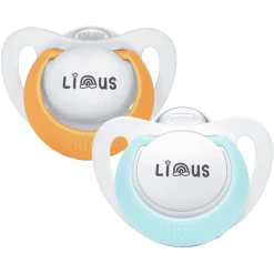 Schnullireich Schnuller Mit Namen / Namensschnuller NUK Genius Rainbow – 2er Set (Junge) Weiß -Nip-Family shop schnullireich schnuller mit namen namensschnuller nuk genius rainbow 2er set junge weiss a405640 2