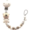 Schnullireich Schnullerkette Mit Namen Häkelbär Taufe (Holz) Weiß -Nip-Family shop schnullireich schnullerkette mit namen haekelbaer taufe holz weiss a405714