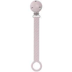 The Cotton Cloud Schnullerkette Scallop Aus Silikon, Dusty Mauve